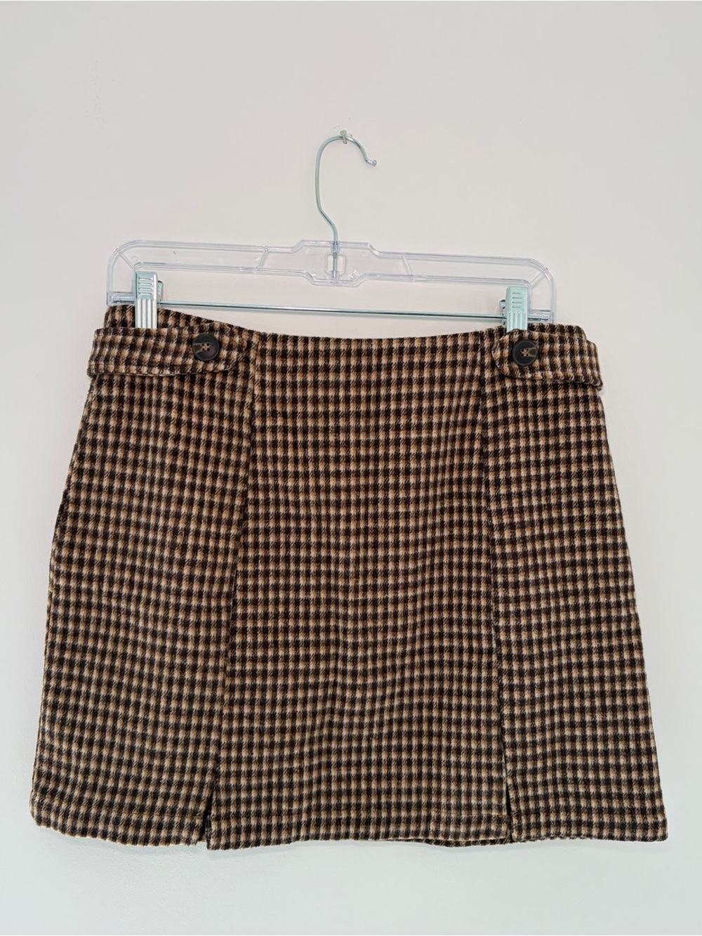 Plaid Mini Skirt